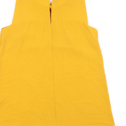 Dorothy Perkins Womens Yellow   Basic T-Shirt Size 6