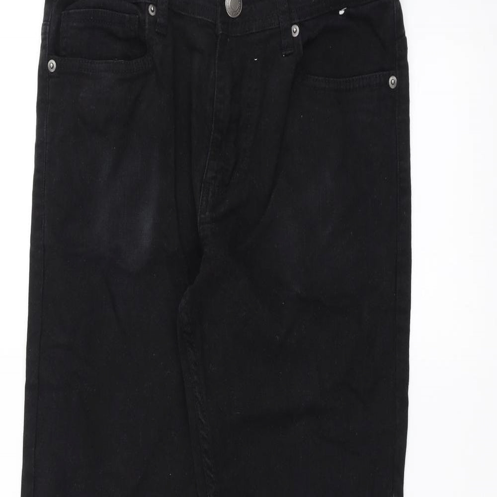 denim co Mens Black  Denim Skinny Jeans Size 32 L34 in