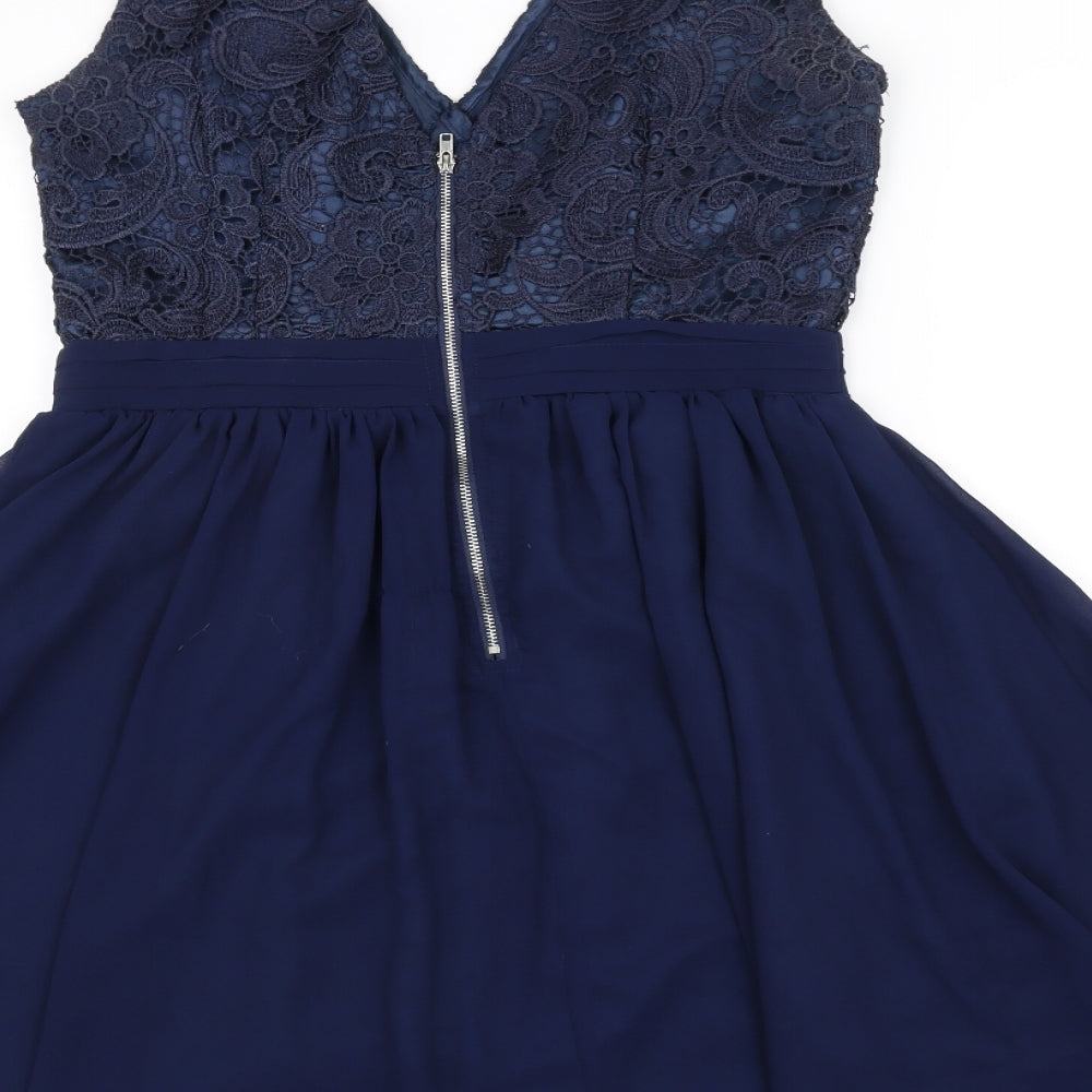 sambara Womens Blue   A-Line  Size 8