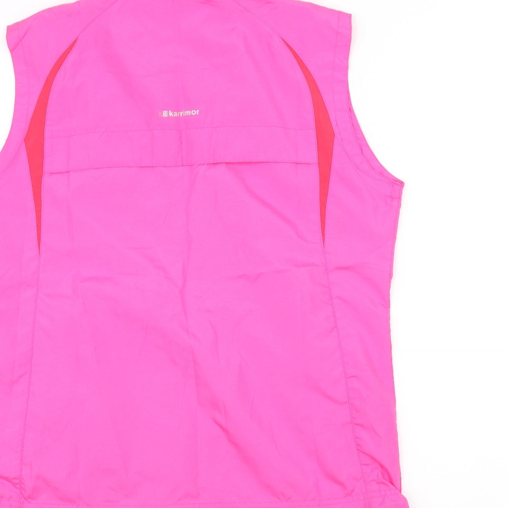 Karrimor Womens Pink   Gilet Coat Size 10