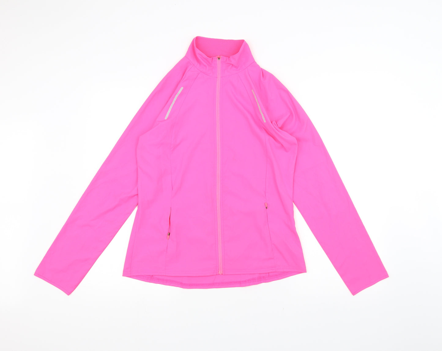 Marks and Spencer Womens Pink   Windbreaker Coat Size 8