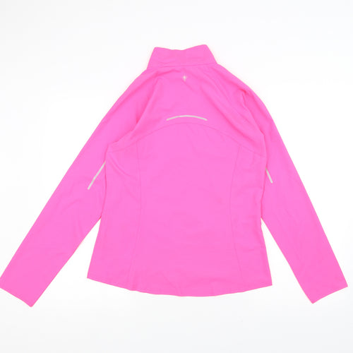 Marks and Spencer Womens Pink   Windbreaker Coat Size 8