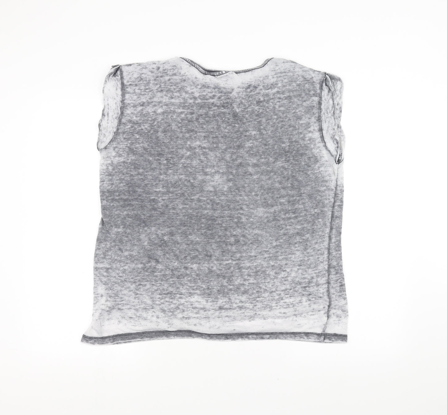 Atmosphere Womens Grey   Basic T-Shirt Size 14  - Emoji