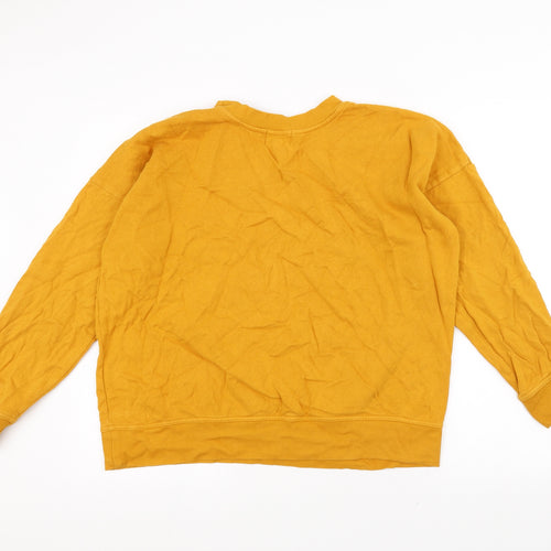 NEXT Womens Yellow   Pullover Jumper Size 16