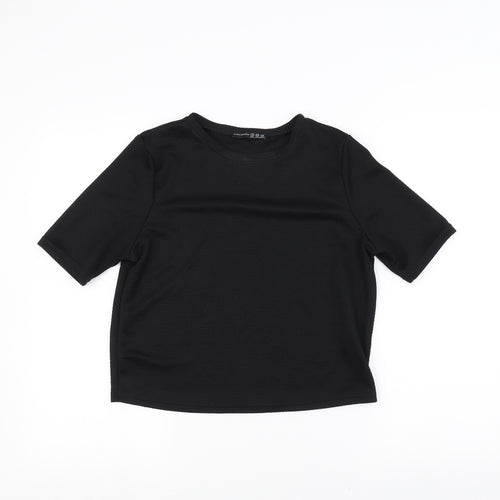 Atmosphere Womens Black   Basic T-Shirt Size 12