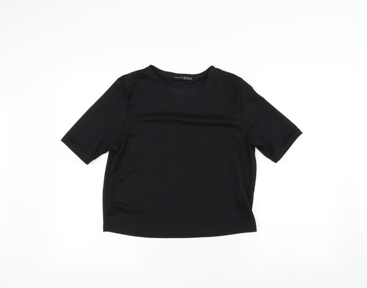 Atmosphere Womens Black   Basic T-Shirt Size 12