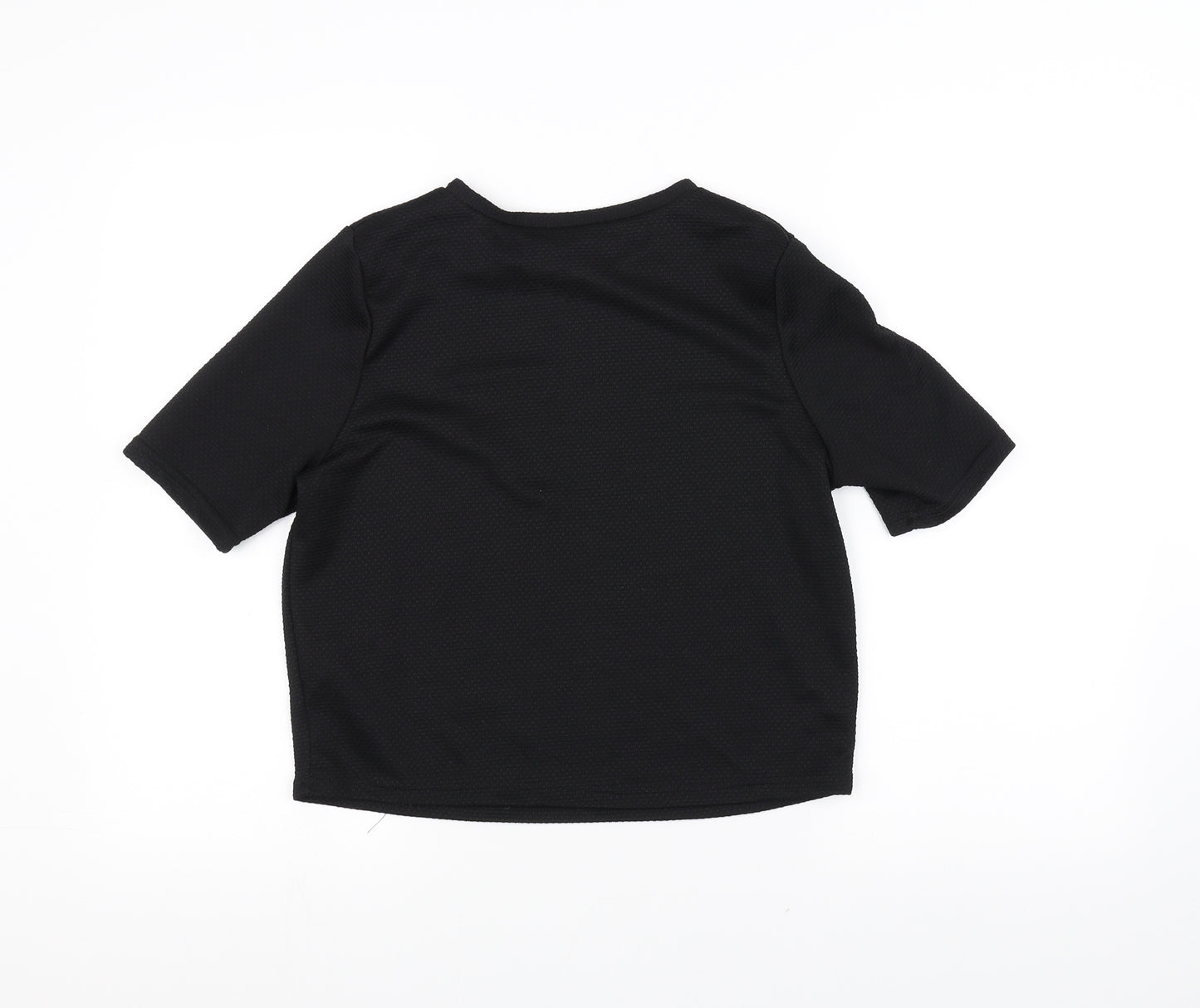 Atmosphere Womens Black   Basic T-Shirt Size 12