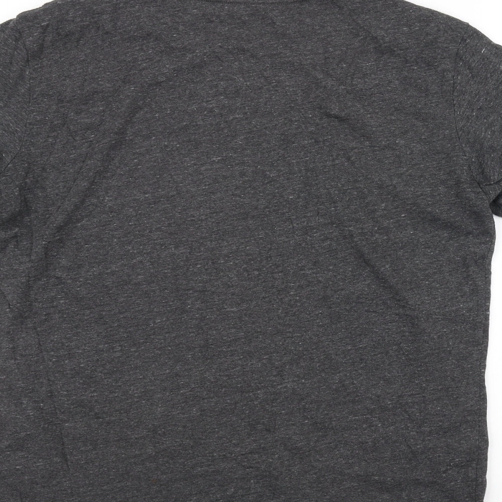 H&M Mens Black    T-Shirt Size M