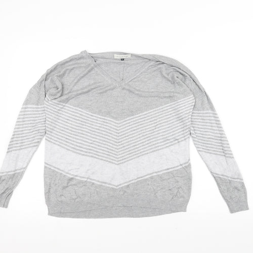 Maison de nimes Womens Grey   Pullover Jumper Size S