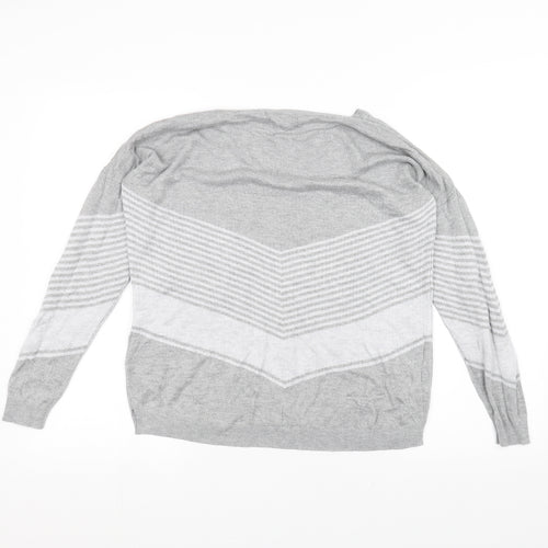 Maison de nimes Womens Grey   Pullover Jumper Size S