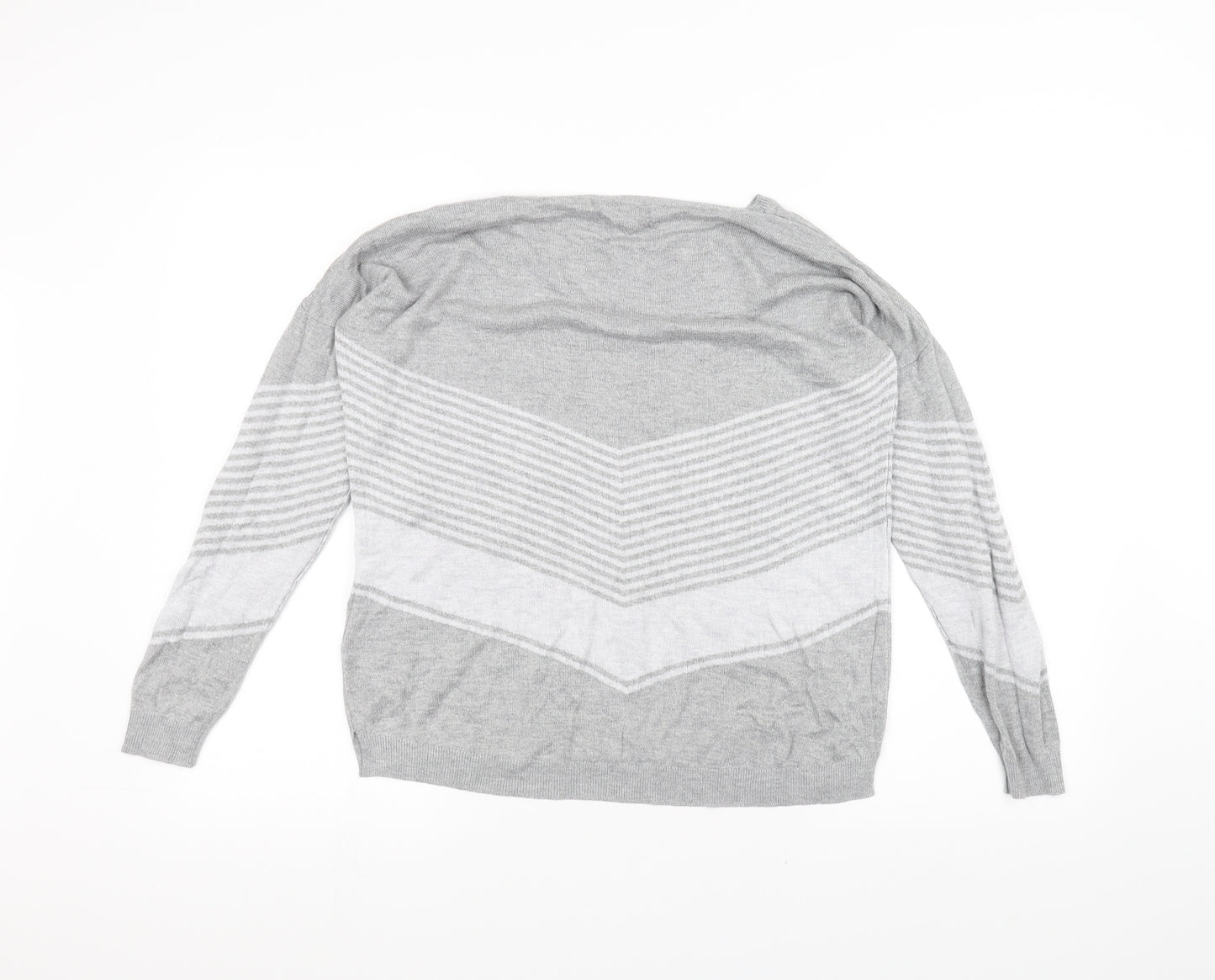 Maison de nimes Womens Grey   Pullover Jumper Size S