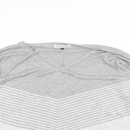 Maison de nimes Womens Grey   Pullover Jumper Size S