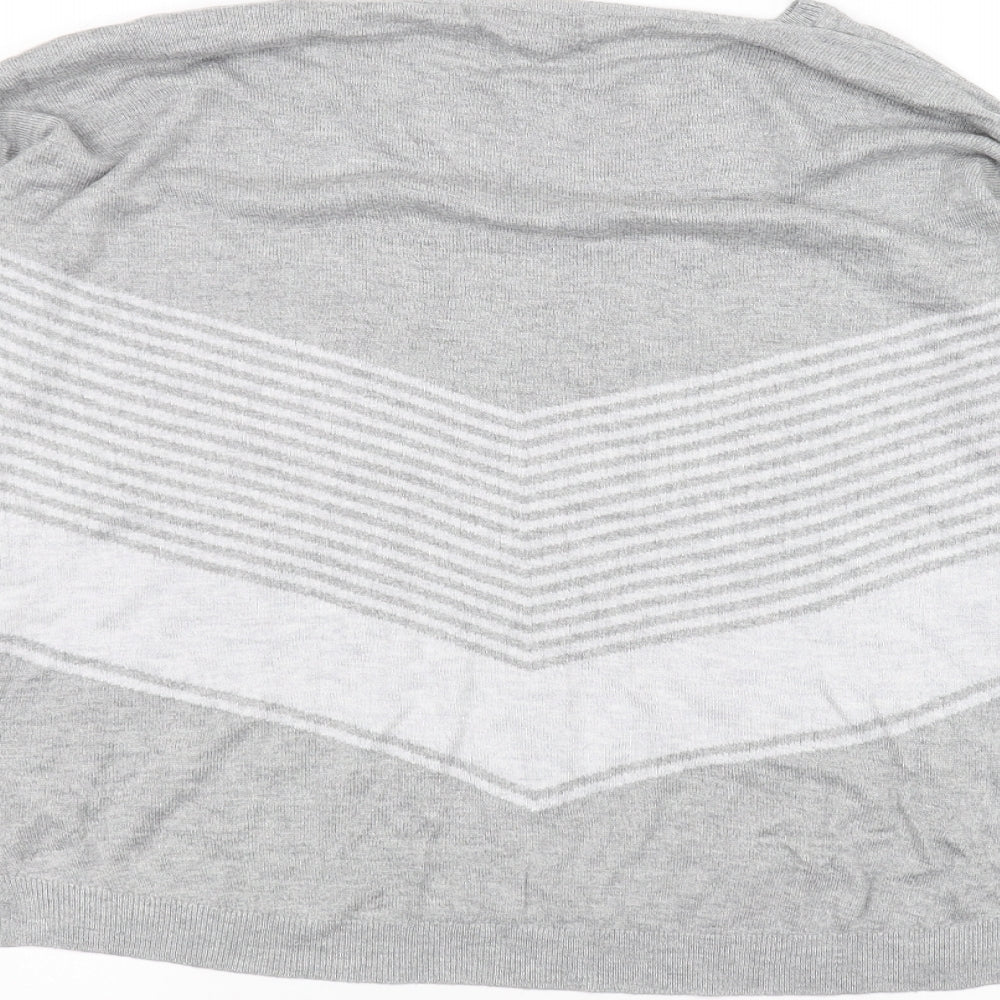 Maison de nimes Womens Grey   Pullover Jumper Size S