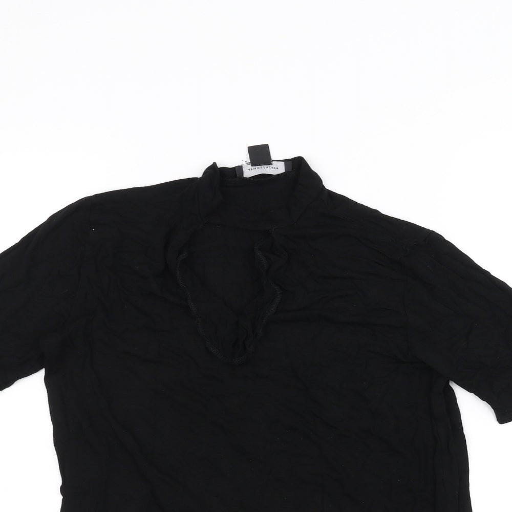 Atmosphere Womens Black   Basic T-Shirt Size 6