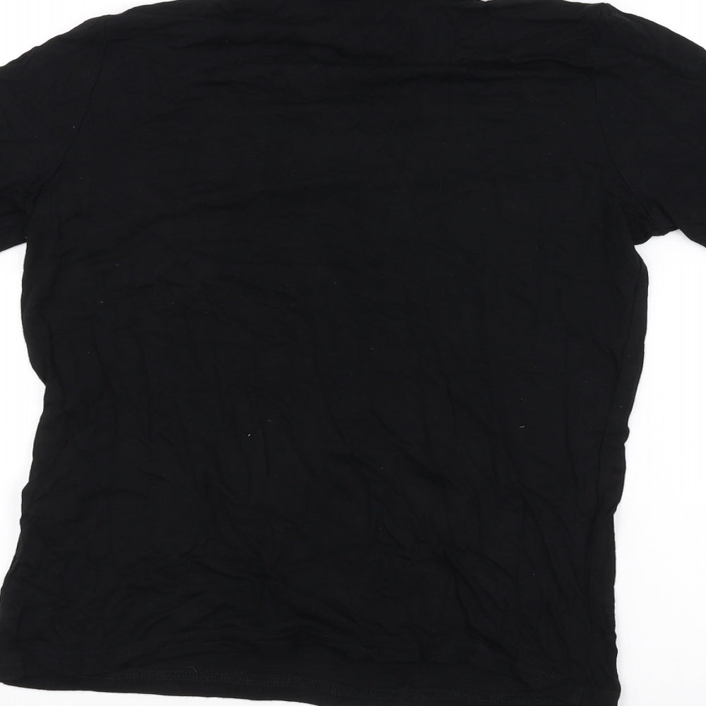 Atmosphere Womens Black   Basic T-Shirt Size 6