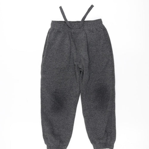 Primark Boys Grey   Sweatpants Trousers Size 5-6 Years