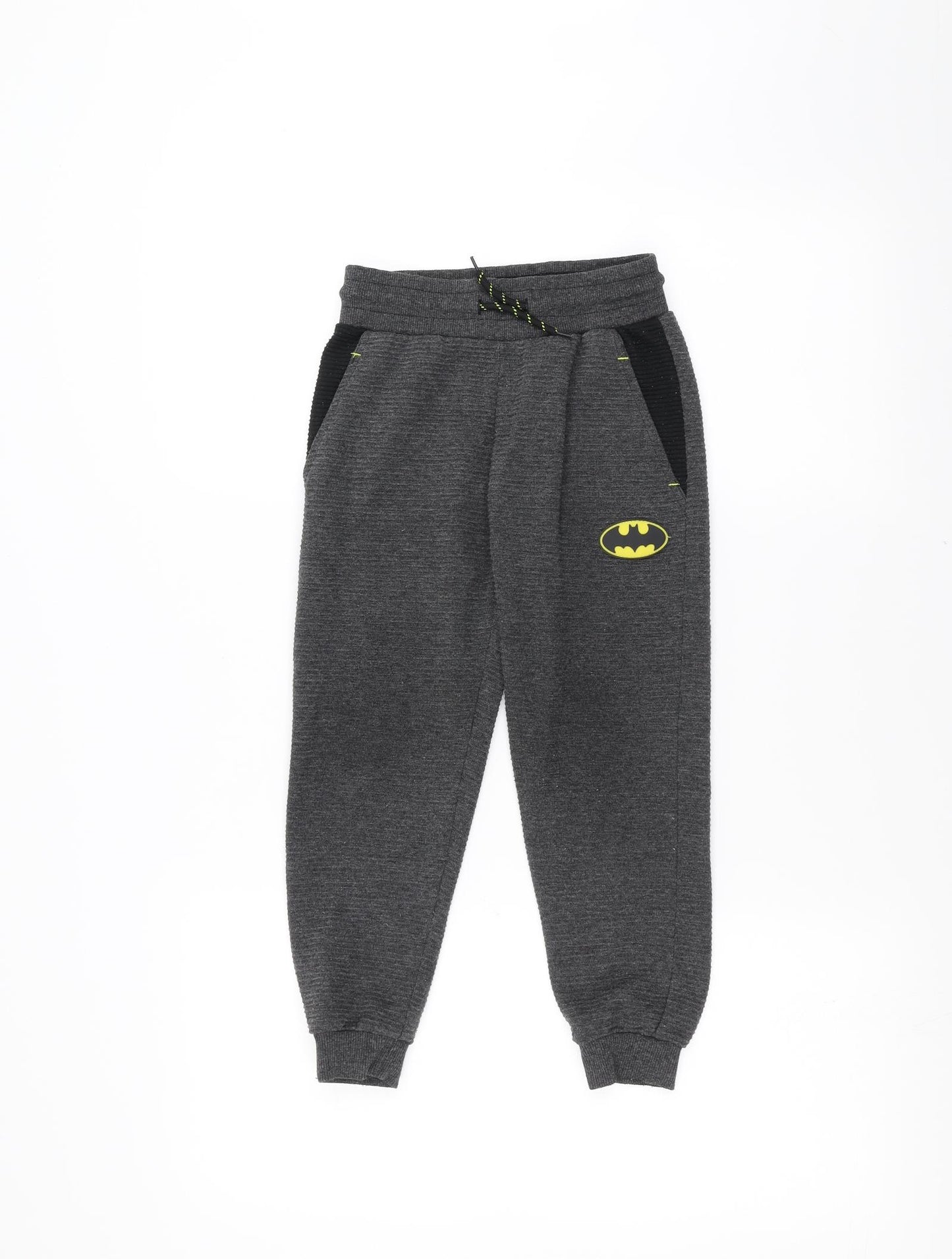 Batman Boys Grey   Sweatpants Trousers Size 5-6 Years