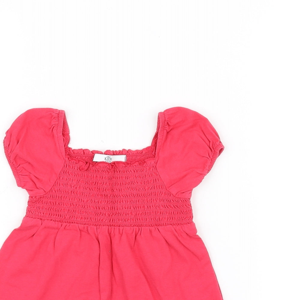 Marks and Spencer Girls Pink   A-Line  Size 2-3 Years