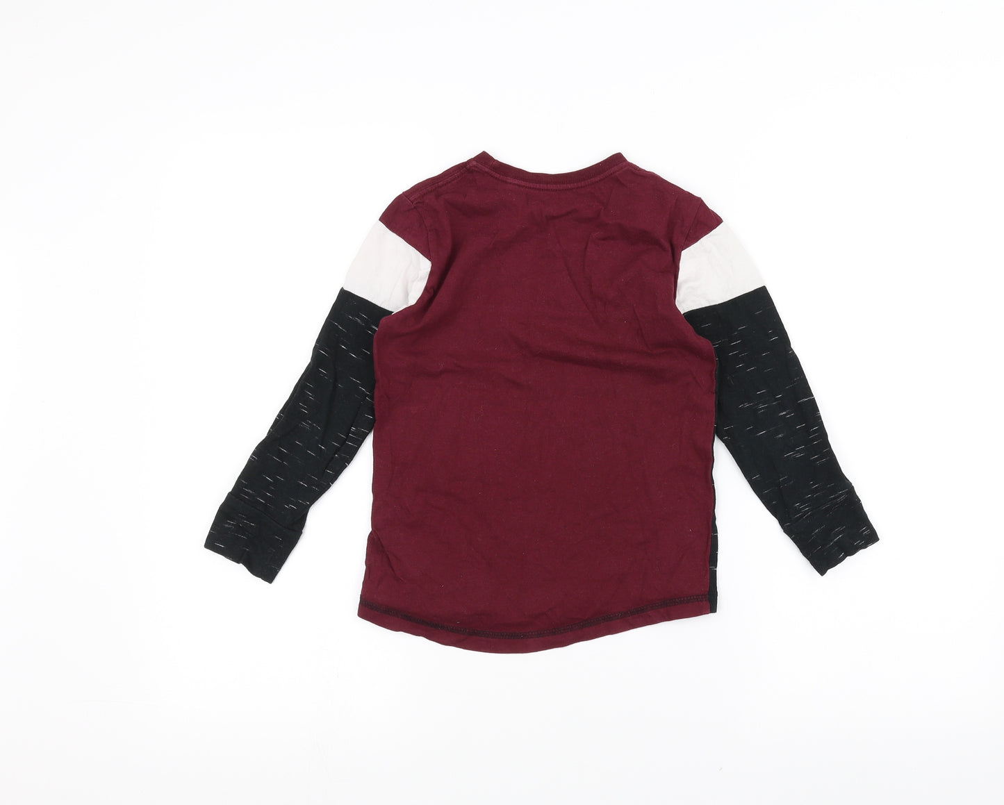 Primark Girls Red   Basic T-Shirt Size 5-6 Years
