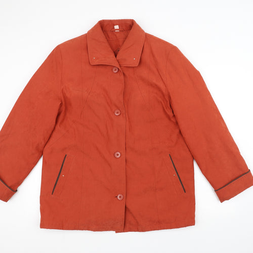 Winter Womens Orange   Jacket  Size 16