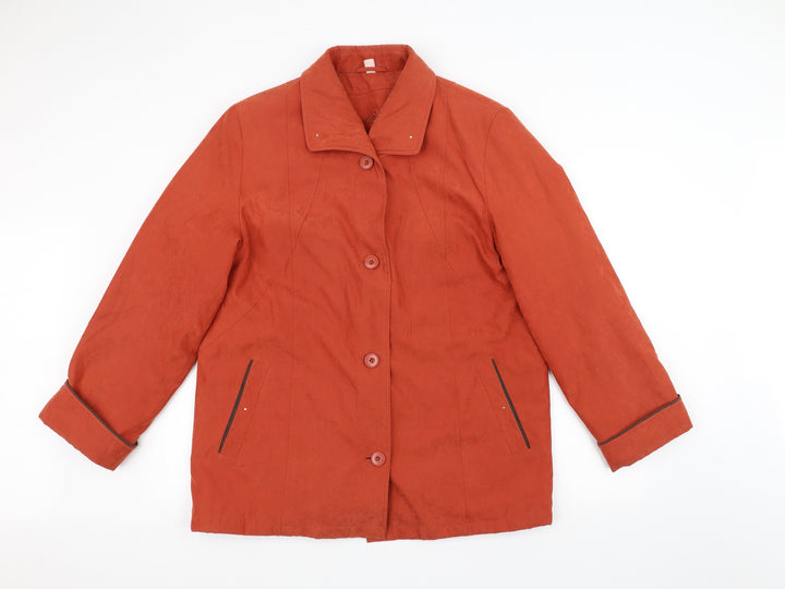 Winter Womens Orange   Jacket  Size 16