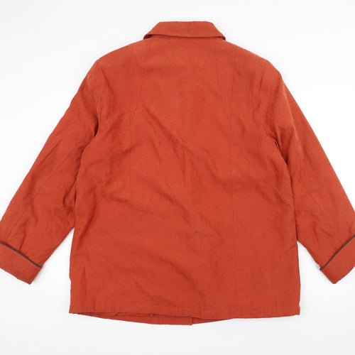 Winter Womens Orange   Jacket  Size 16