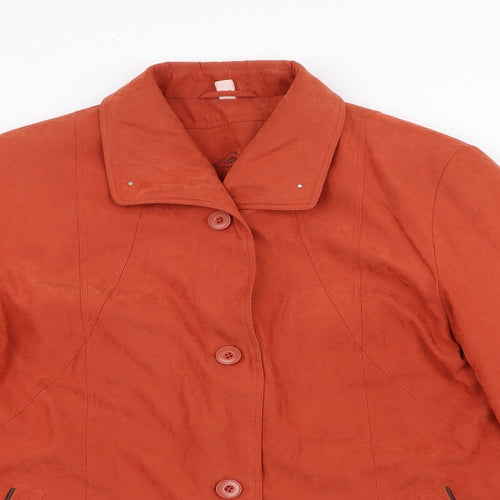 Winter Womens Orange   Jacket  Size 16