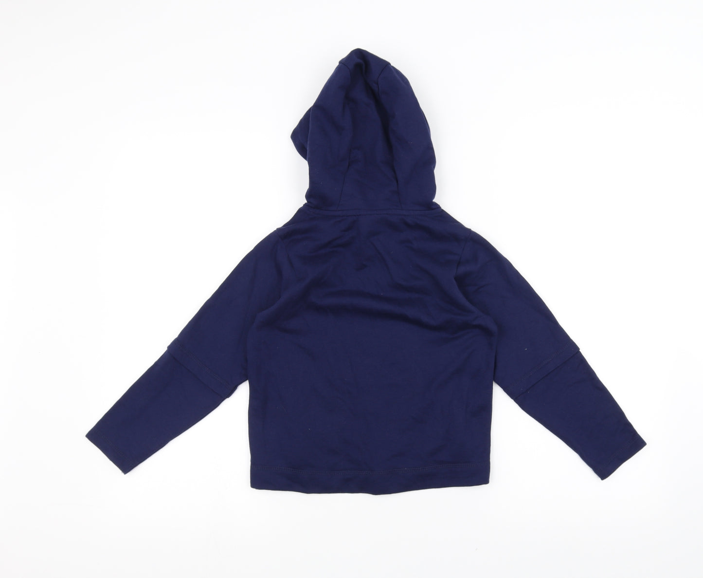 Hullabaloo Boys Blue   Pullover Hoodie Size 5-6 Years