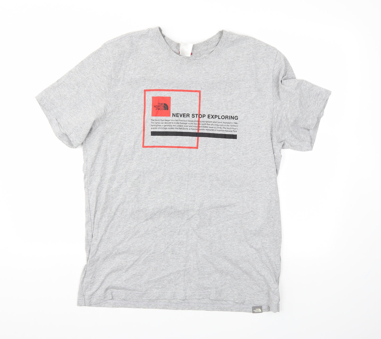 The North Face Mens Grey    T-Shirt Size L
