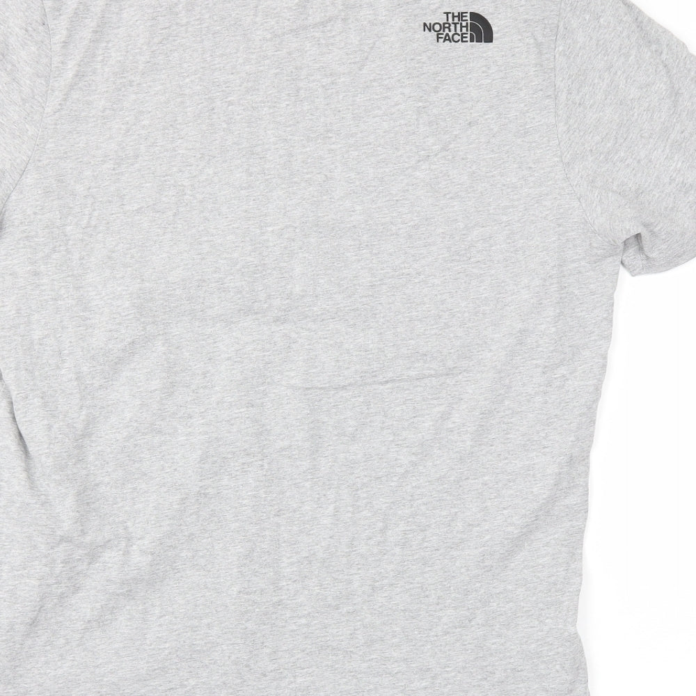The North Face Mens Grey    T-Shirt Size L