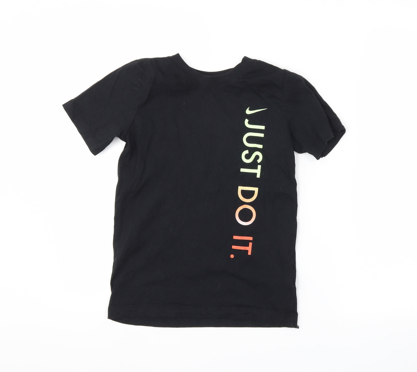 Nike Boys Black   Basic T-Shirt Size S