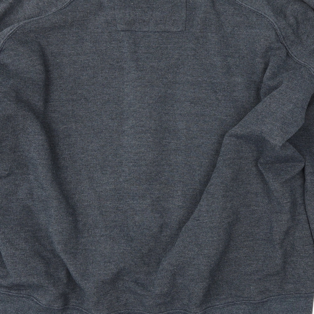 Twisted Soul Mens Blue   Full Zip Sweatshirt Size 2XL