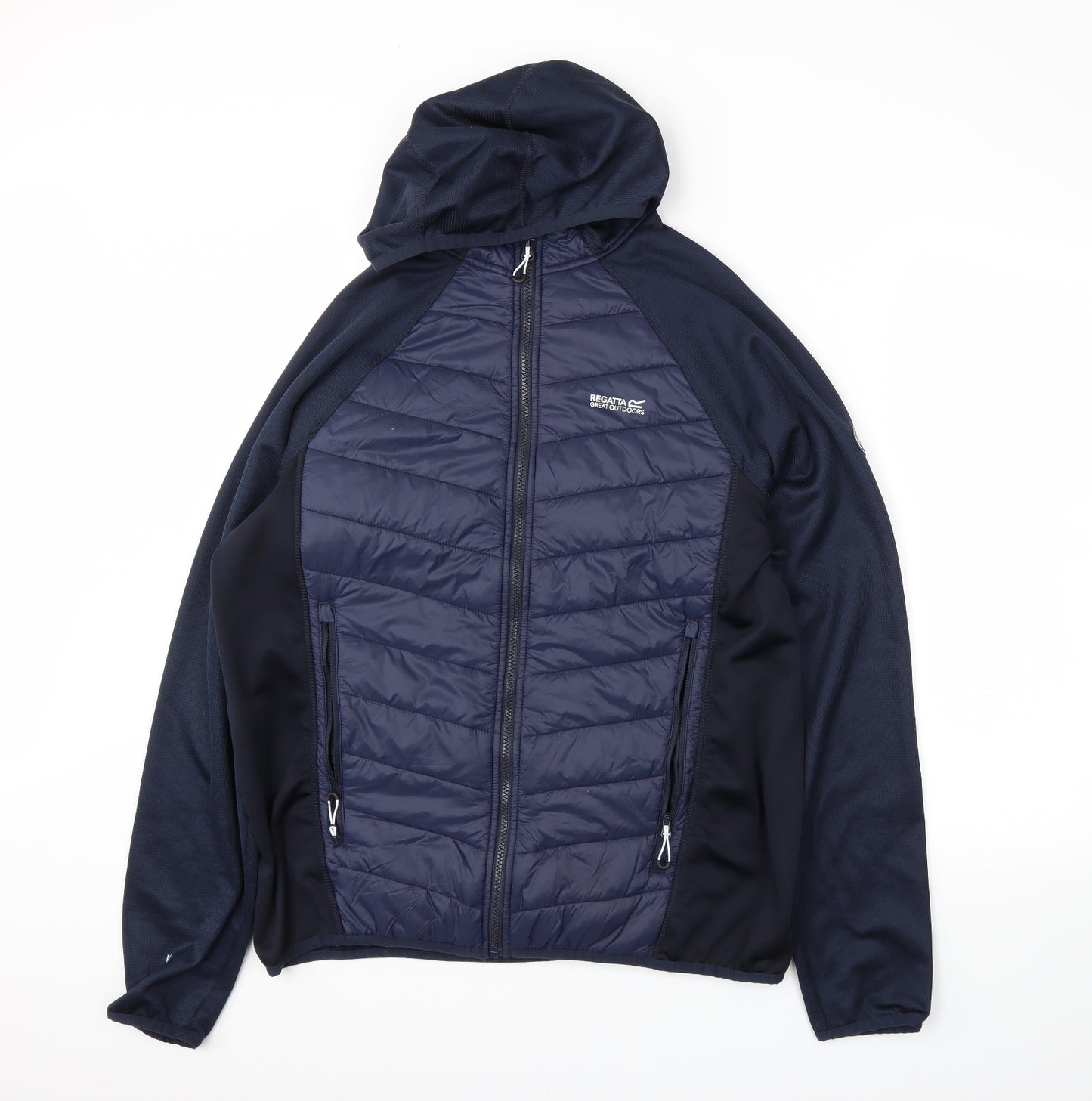 Regatta Mens Blue   Puffer Jacket Coat Size XL