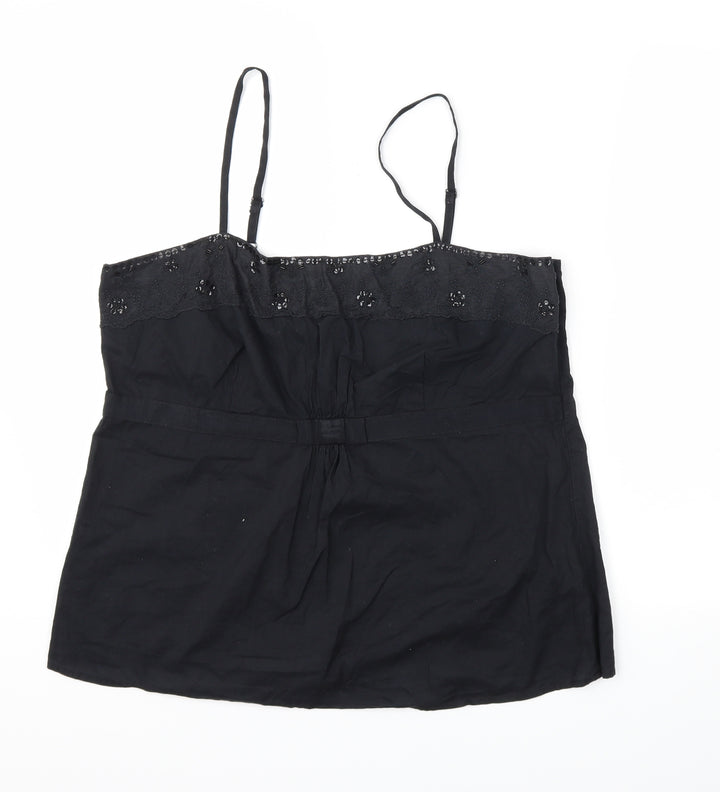 TU Womens Black   Camisole Tank Size 16