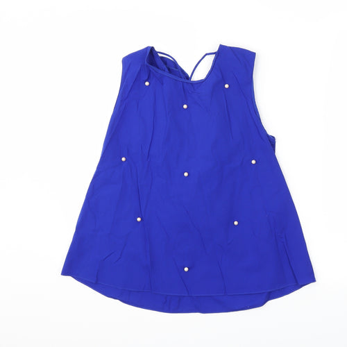 Zara Womens Blue   Basic Blouse Size S