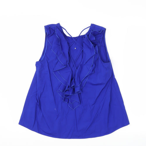 Zara Womens Blue   Basic Blouse Size S