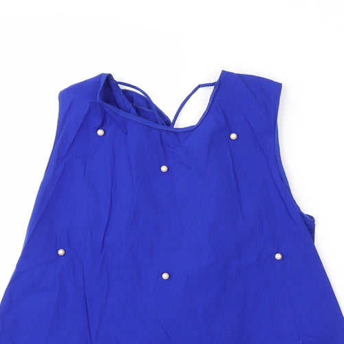 Zara Womens Blue   Basic Blouse Size S