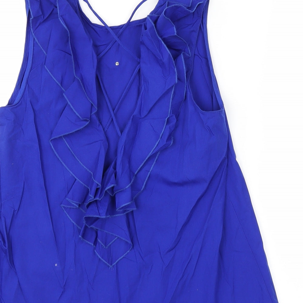 Zara Womens Blue   Basic Blouse Size S