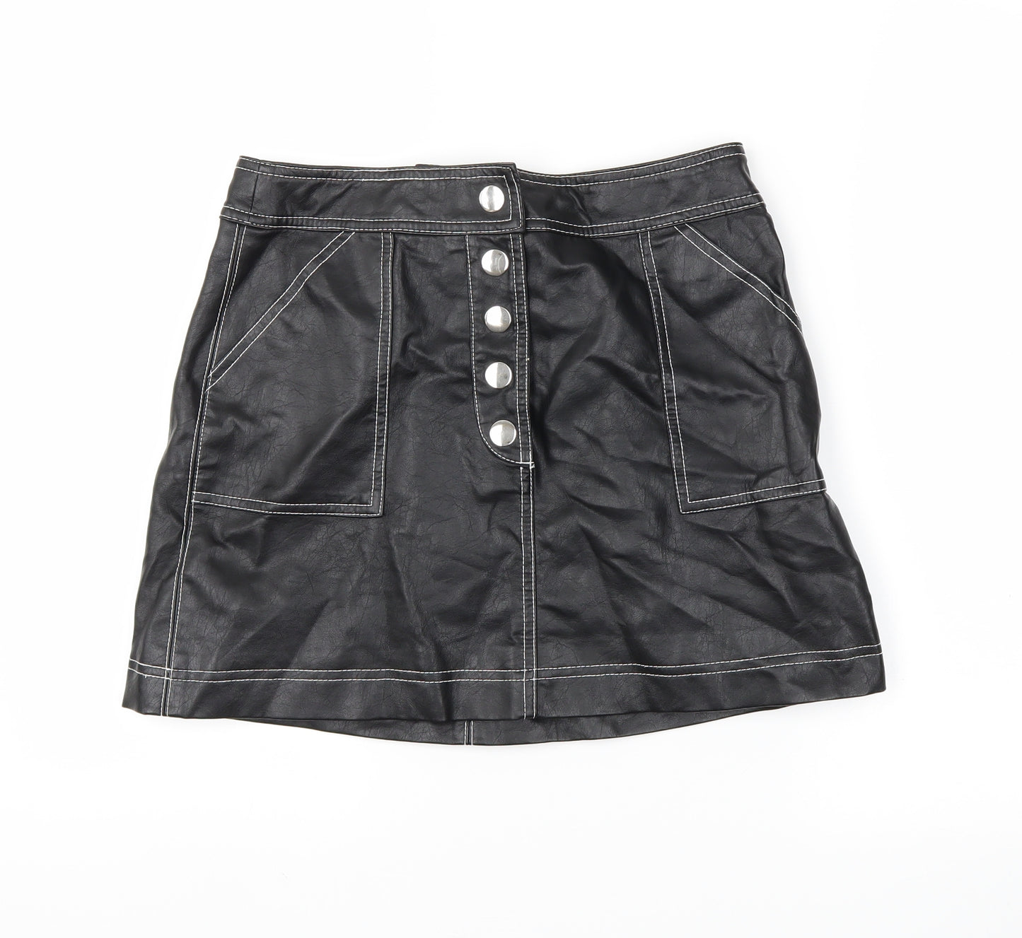 Lola Skye Womens Black   Maxi Skirt Size 10