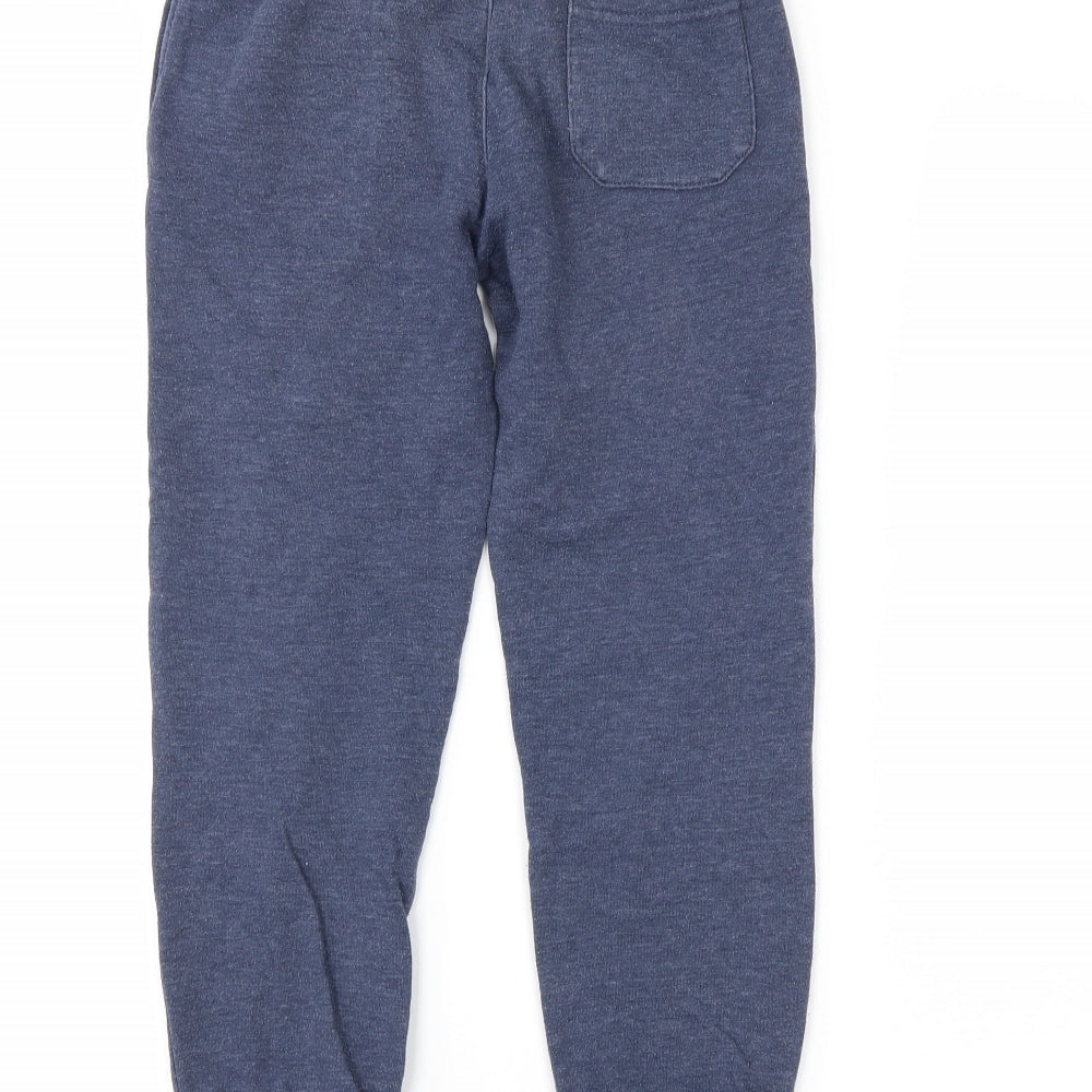 George Boys Blue   Jogger Trousers Size 7-8 Years