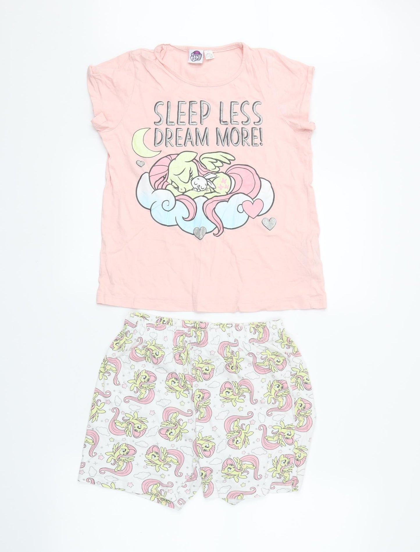 My Little Pony Girls Pink   Cami Pyjama Set Size 10-11 Years