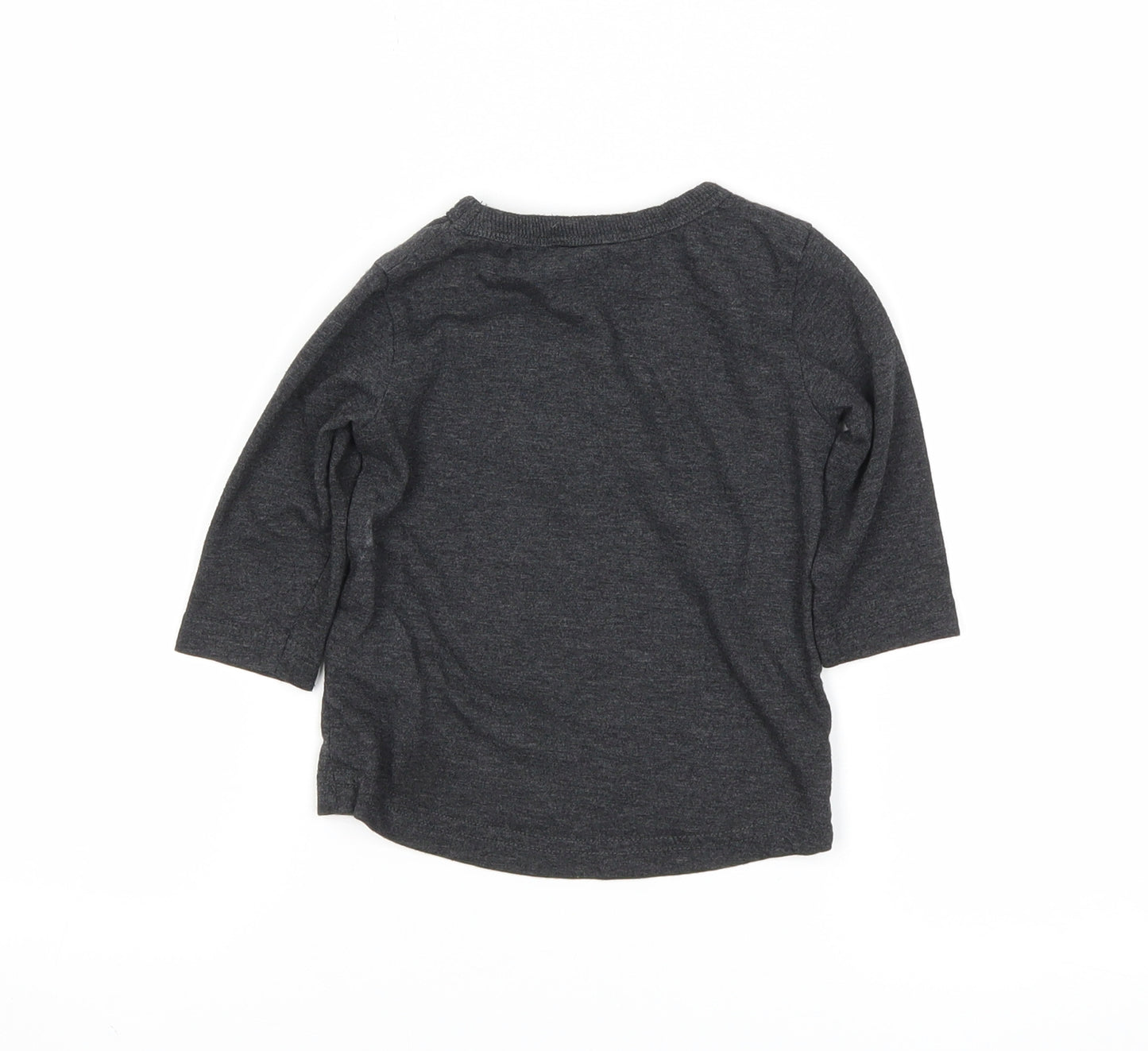 NEXT Boys Grey   Basic T-Shirt Size 3-6 Months