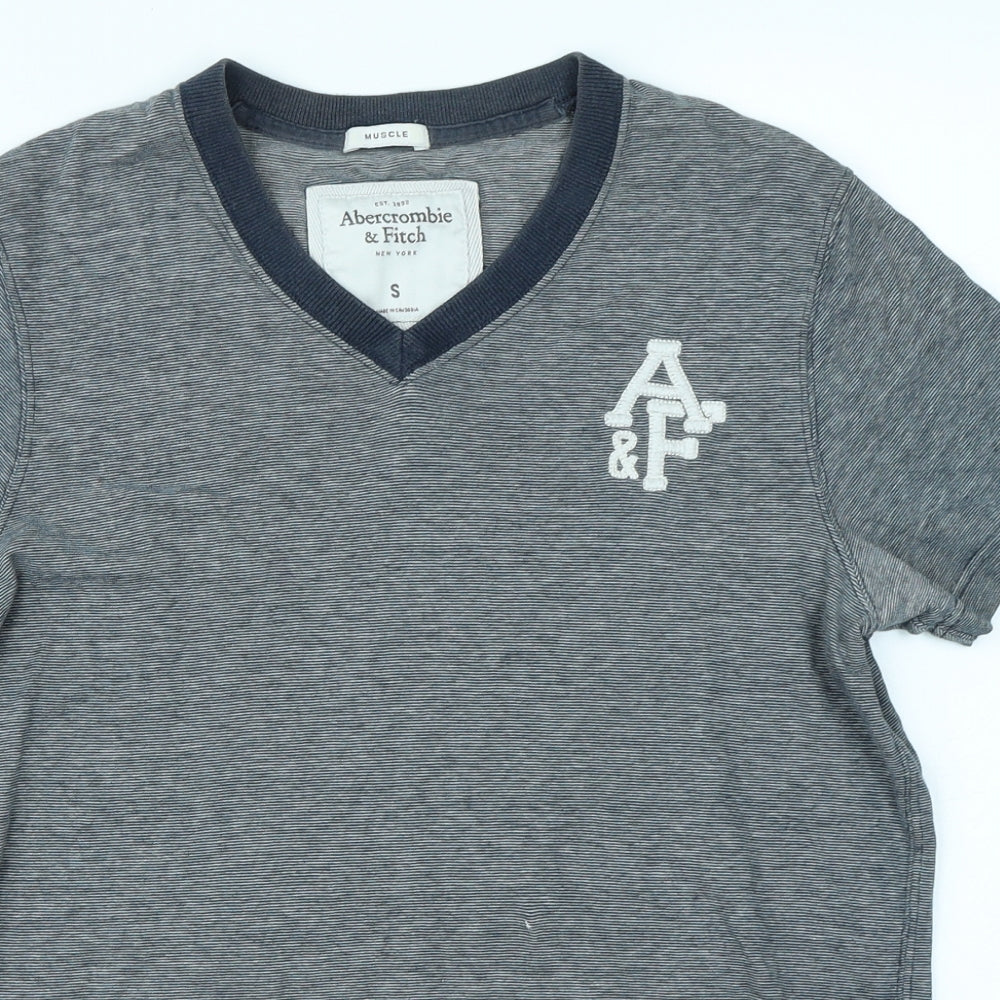 Abercrombie & Fitch Mens Blue    T-Shirt Size S