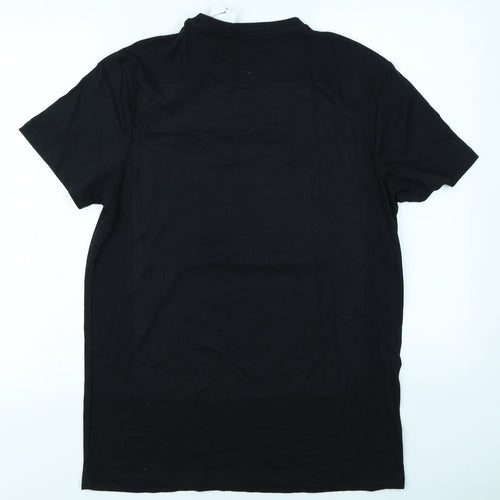 Primark Mens Black    T-Shirt Size L  - Star Wars The Mandalorian