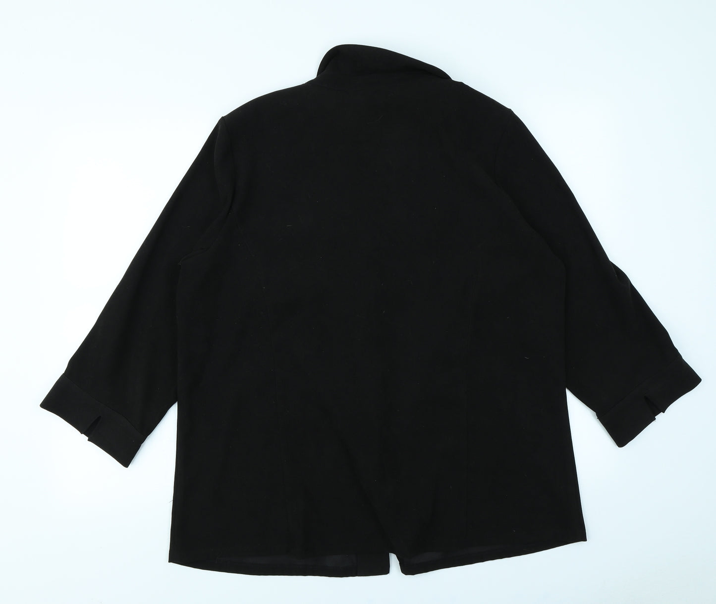 essence Womens Black   Jacket Blazer Size 20