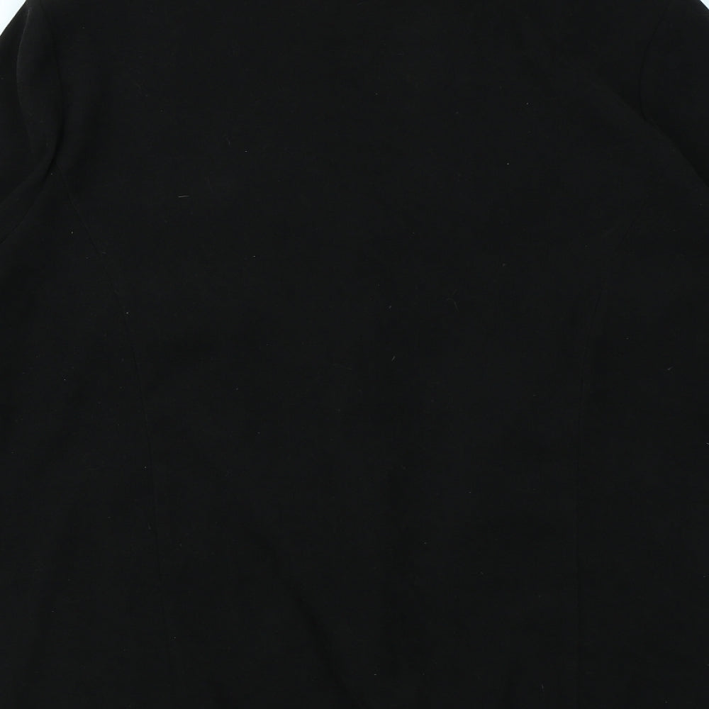 essence Womens Black   Jacket Blazer Size 20