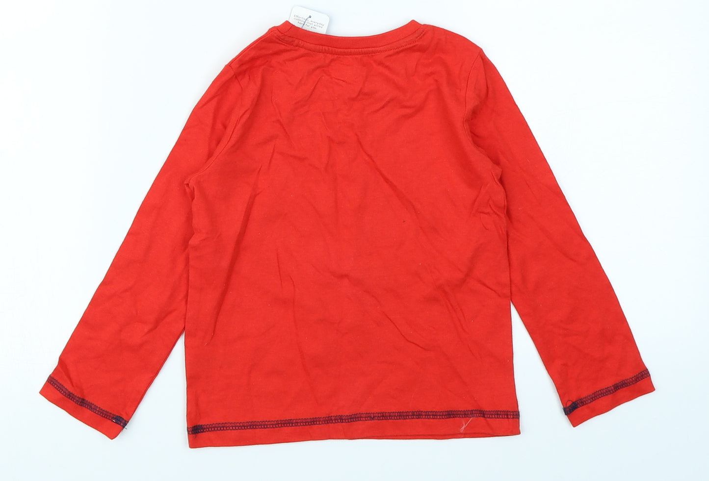 Nutmeg Boys Red   Basic T-Shirt Size 2-3 Years  - Christmas T Shirt