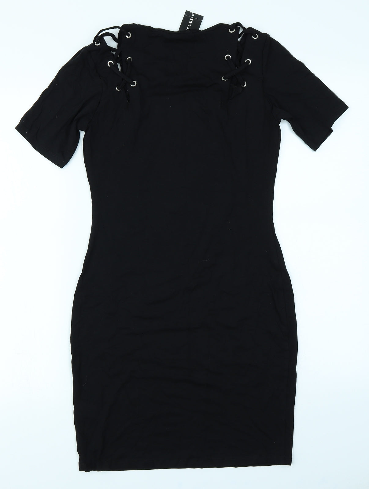 Select Womens Black   Bodycon  Size 10