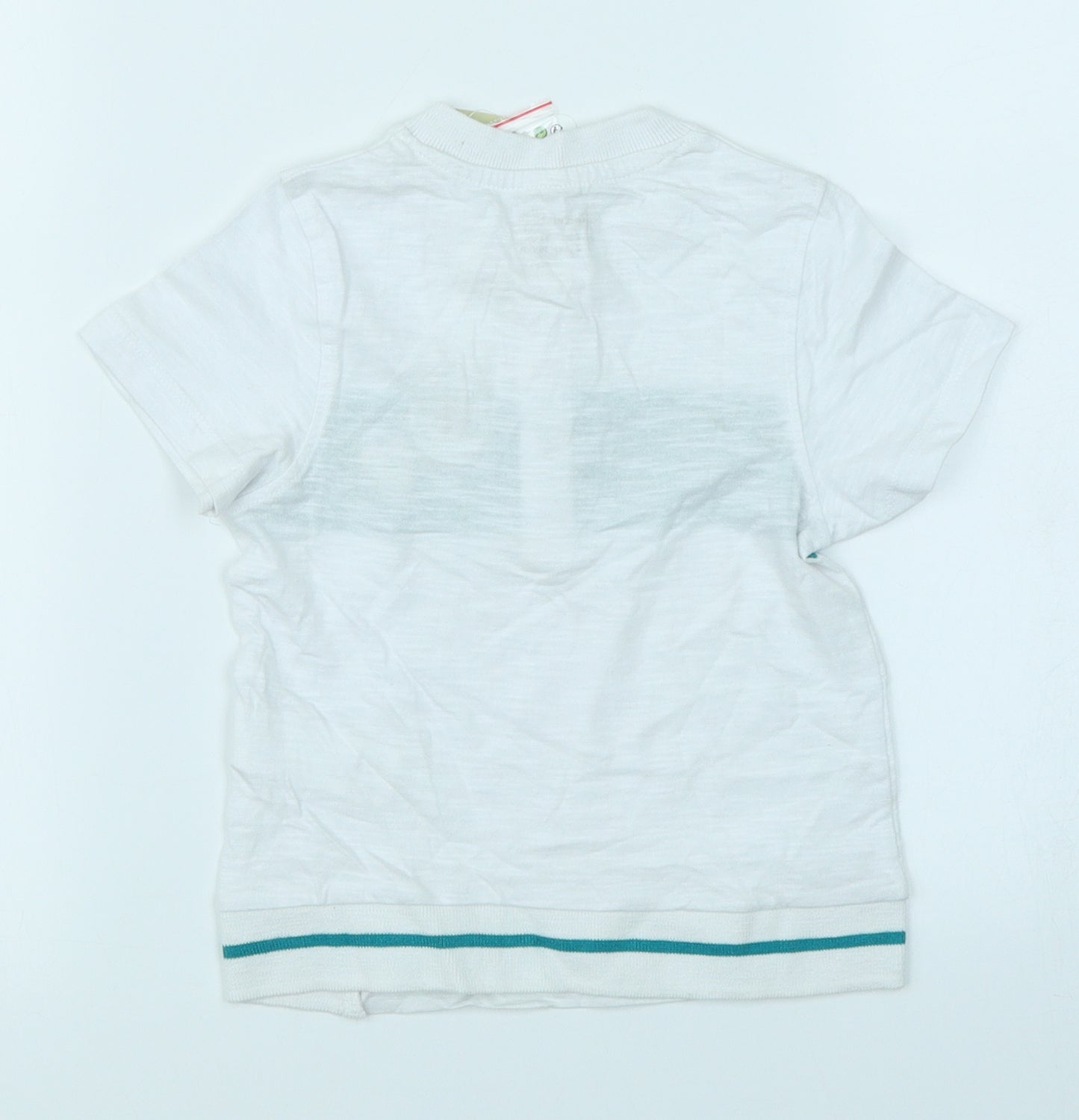 Orchestra Boys White   Basic T-Shirt Size 2 Years