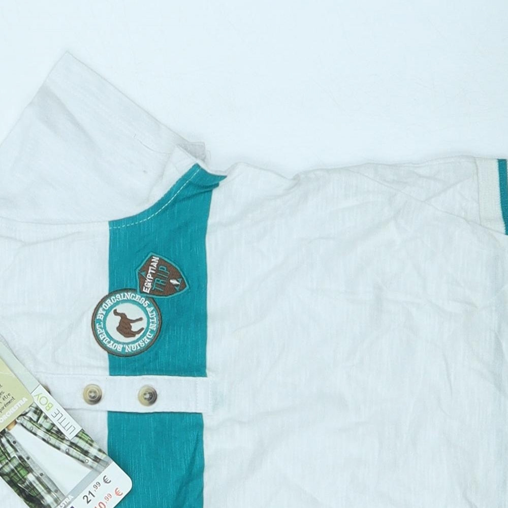 Orchestra Boys White   Basic T-Shirt Size 2 Years